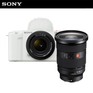 소니 카메라 ZV-E1L 화이트 (SEL2860 렌즈킷) + SEL2470GM2 줌렌즈 패키지 / 풀프레임 브이로그 알파