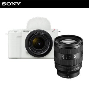 소니 카메라 ZV-E1L 화이트 (SEL2860 렌즈킷) + SEL2070G 줌렌즈 패키지 / 풀프레임 브이로그 알파