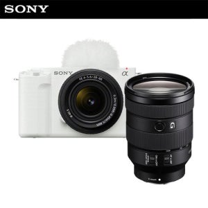 소니 카메라 ZV-E1L 화이트 (SEL2860 렌즈킷) + SEL24105G 줌렌즈 패키지 / 풀프레임 브이로그 알파