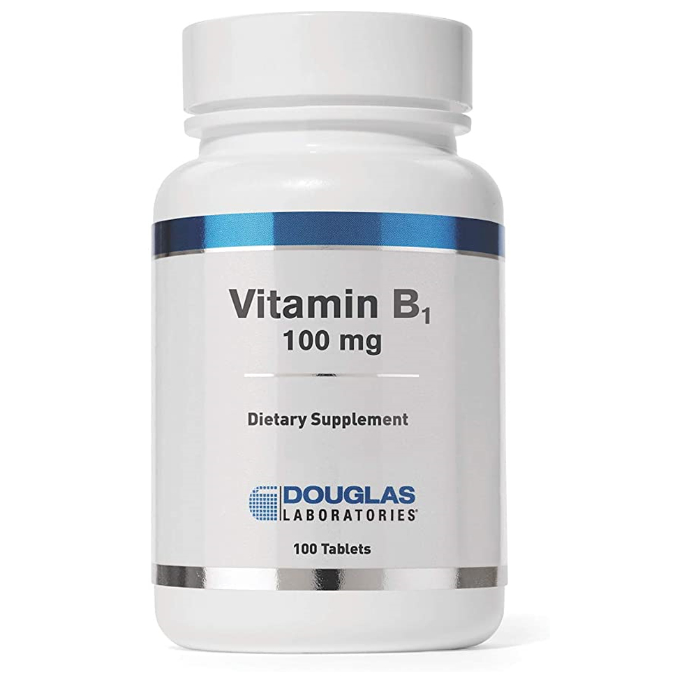 <b>더글라스랩스 비타민 B1</b> 100mg 100정 Douglas Laboratories Vitamin B1  1개