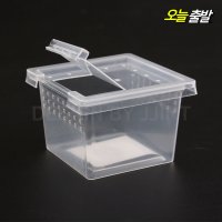 적재형케이지 사마귀키우기 밀웜 보관 미니사육장 알통  반투명미니케이지