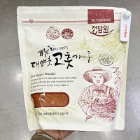 정담원 태양초 고춧가루 1KG x 1개  단품