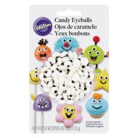 Wilton 할로윈 눈알 캔디 25g Edible Candy Eyeballs  1개