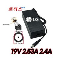 LG LED모니터24CAV37K-B 32MB17HM 32MB17HM-B 32MB25VQ 32MN49HM 32MN58HM전용 19V 2.53A 국산어댑터