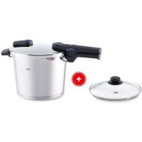 Fissler 휘슬러 비타퀵 압력솥 6리터+유리뚜껑 6L 22cm