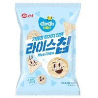 제이앤이 다르다 커널스 라이스칩 오리지널 80g 칼로리낮은과자 저칼로리 5개