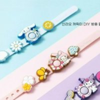 MINISO 산리오 모기팔찌 퇴치 DIY 팔찌 여름 야외활 -시크한쿠로미