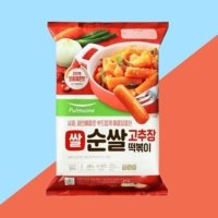 풀무원 떡볶이 순쌀 떡볶이 480g 2인분