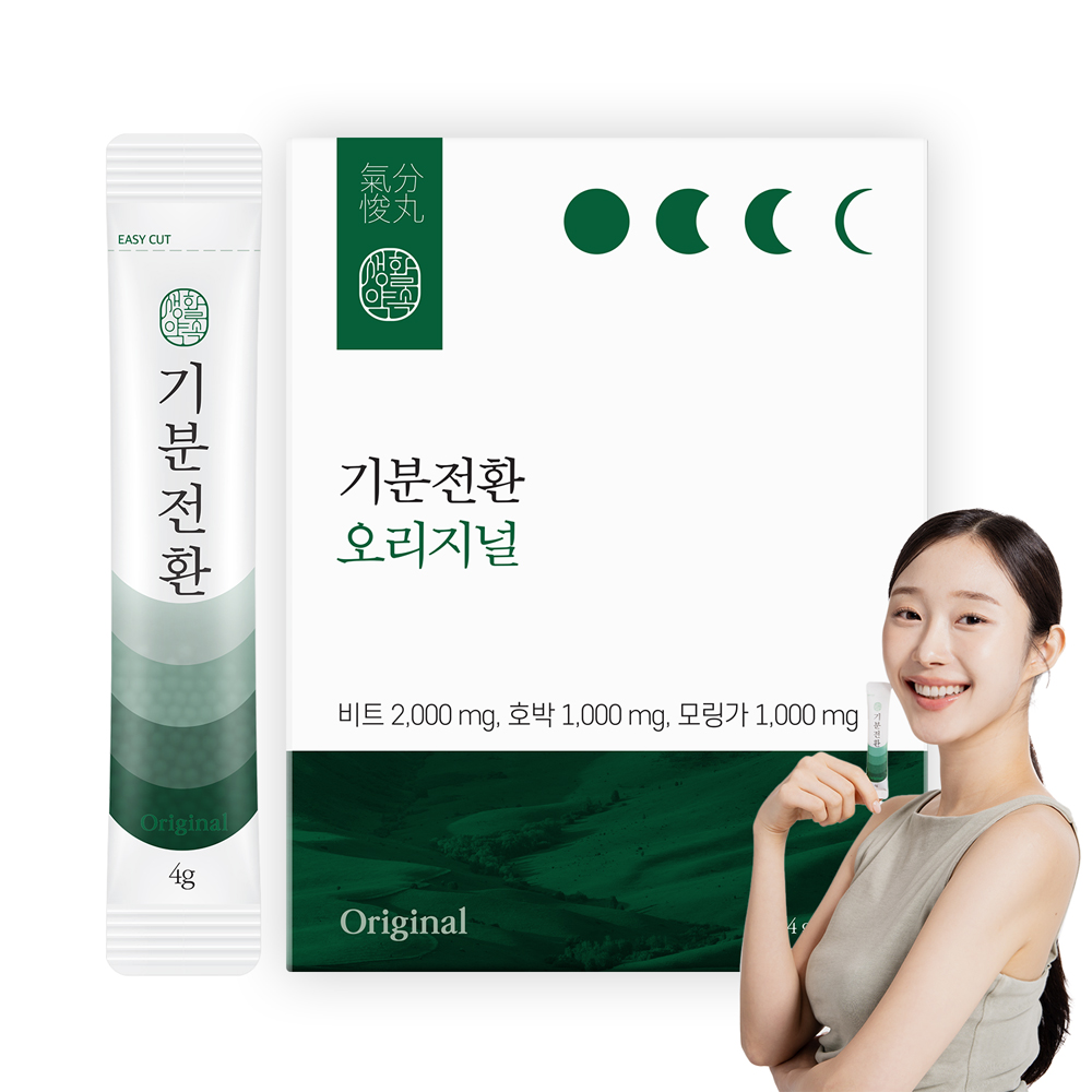 생활약속 <b>기분전환 오리지날</b> 20p  80g  1개