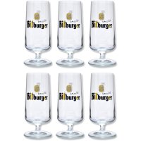 Bitburger 튤립 맥주잔 6개 세트 독일직구