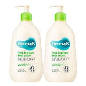 더마비 프레쉬 모이스처 바디로션 400ml 1+1 / 공식판매처