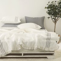 60수 아사면 이불패드세트 Q KK 시어서커 여름 차렵 이불 bedding