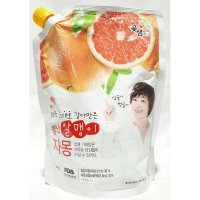 별난 알맹이 자몽 꽃샘 1kg x8개 자몽차 업소용