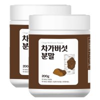 참굿즈 러시아산 차가버섯 분말 가루 200g 2통