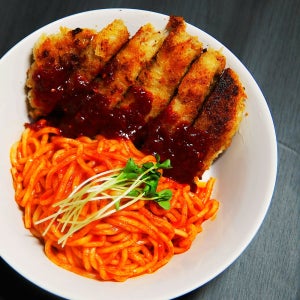 돈까스와 비빔우동 1팩, 제이키친