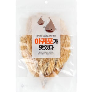 아귀포가맛있다(지퍼형/타공)[곱창김,황태채,쥐포,오징어채,북어채,미역,다시마,냉동수산물,김,건수산물봉투,건매생이,건어물,아귀포,지퍼봉투,공용제목봉투,지퍼백,지퍼팩,기성봉투,타공,O