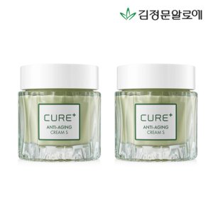 김정문알로에 큐어 안티에이징 크림 50g 2개