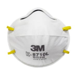 [3M] 2급 방진 마스크 8710L (20개입/1팩, 안면부여과식)