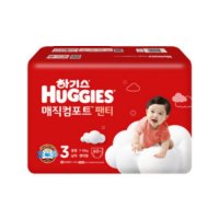 하기스 2023 매직컴포트 기저귀 3단계 팬티형 (남녀선택)