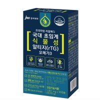 JW중외제약 프리미엄 리얼메디 국대 초임계 식물성 알티지 오메가3 1001mg x 30캡슐