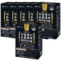 JW중외제약 쏘팔메토 옥타코사놀 1000mg 30캡슐 6개