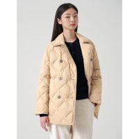 빈폴레이디스 BEANPOLE LADIES 더블 퀼팅 미디엄 다운 재킷 -