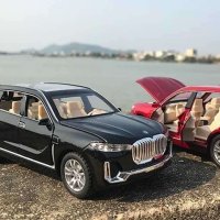 BMW 다이캐스트 X5 X7 고퀄리티 모형 자동차 피규어 BMW M8 더블 도어