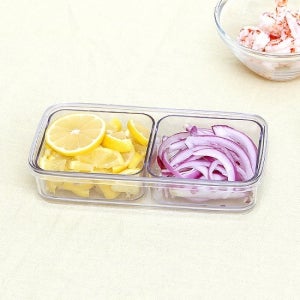 스카이락 2칸 반찬통 (와이드 1호 인케이스 2칸)