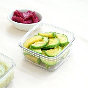 스카이락 정 1호 240ml 반찬통 밀폐용기