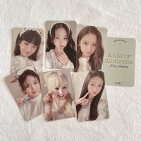 개학 시즌 IVE 아이브 특전 카드 after like 장원영 리즈 6장