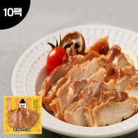 킹닭 껍질없는 훈제 닭다리살 100g x 10팩