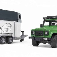 브루더 Land Rover Def.웨건&amp;마견인 트레일러 BR02592