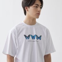 낫띵이즈베럴댄미 BUTTERFLY X-RAY TEE