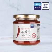 뉴스출연 고맙당고추장 250g 국산 재료 당을줄인 저당 당조고추장