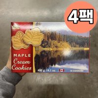 Canada True 캐나다트루 메이플 크림 쿠키 400g 4팩