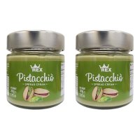 Rex 피스타치오 스프레드 크림 200g 2병 Pistachio Spread Cream