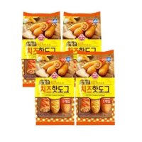 오뚜기 맛있는 치즈 핫도그 400g x 4봉