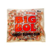 앨버트 슈퍼 사이즈 빅 볼 버블 캔디 껌 48개입 Albert’s SUPER SIZE BIG BOL Candy Bubble Gum 48 count