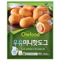 롯데헬스원 chefood 우유핫도그 500gx4 P338925123