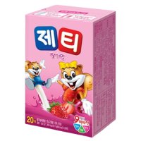 동서식품 제티 제티 딸기맛 20T x1개