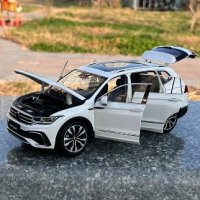 TIGUAN L SUV 자동차 다이캐스트 장난감 차량 모델 럭셔리 시뮬레이션 컬렉션 1 18