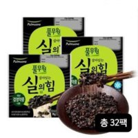 풀무원 국산 검정콩 나또 총 32팩 검은콩나또 가쓰오간장소스 겨자소스 X2팩X16팩