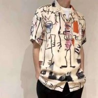 남자동남아패션 야자수 휴양지룩 편한 하와이안셔츠
