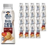 롯데제과 퀘이커 마시는오트밀 오트 그레인 50g x 20개