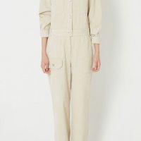 럭키슈에뜨 점프수트 Corduroy Long Sleeve Jumpsuit LFDEW20400IVX