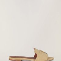 로로피아나 샌들 슬리퍼 Summer Charms Sandal in Suede Goatskin Egyptian Rock D02I FAI5580