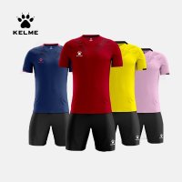 KELME 커스텀 남성용 축구 유니폼 축구 팀 저지 반팔 운동복 운동복 3891049