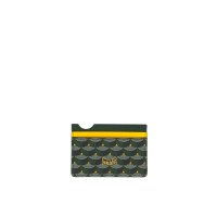 포레르빠쥬 카드지갑 4CC Etendard Empire Green Scale Canvas Forest Leather 23040017207233