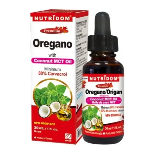 (오늘출발) 뉴트리돔 캐나다 <b>오레가노 오일</b> 액상 30ml 1병 카바크롤 80% N224