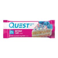 Quest 퀘스트 벌스데이 케이크 프로틴 바 60g Protein Bar Birthday Cake 1개